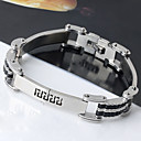 pulseira de aço do punk para o homem