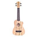 ELLA - (UK-2122SSSC) All-solid Flame Maple Soprano Cutaway Ukulele with Bag