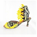 Customized Women's Lace Ankle Strap Latin / Ballroom Dance Shoes With Ribbon (More Colors)