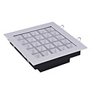 25W LED de luz de techo cuadrado con 25 LEDs Conductor Incluido (corte Tamaño 146mm * 154mm, Manga 120 °)