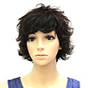 Capless 100% Echthaar kurzen Wavy Fashion Perücken