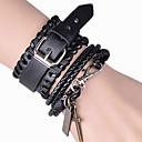 moda punk hiphop pulseira de malha