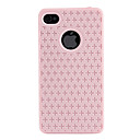 Plus Sign Pattern Soft Case for iPhone 4 and 4S (Assorted-Colors)