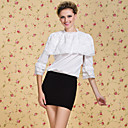 TS VINTAGE Cape Style Lace Half Sleeve Blouse