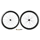 Supernova - 50 mm de fibra de carbono tubulares Juegos de ruedas para bicicleta carretera con la serie CPP