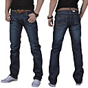 algodão de moda retas longas calça