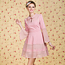 TS VINTAGE Flare Sleeve Lace Dress