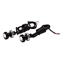 23mm Monolayer Daglicht Car Light in een paar (1,5 W, IP65, Lumen (LM) 110, Kleurtemperatuur 6000-6500K, 12V, Wit Licht)