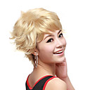Capless Short Wave Blonde High Quality Synthetic Hair Wig