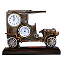Retro Vintage tavolo Orologio auto con il termometro 10 "