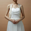 Beautiful Sleeveless Lace Jacket With Trim