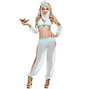Sexy Witte Vrouwen Aladdin Halloween Costume (5 stuks)
