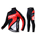 Otoño y el invierno MYSENLAN Trajes Ciclismo Estilo con Dual Side Fleece