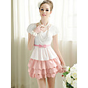 Women's Gathered Bow Blouse Shirt
