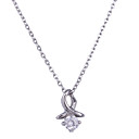 Gorgeous Titanium With Cubic Zirconia Women's Necklaces