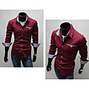 camisa de los hombres delgados de moda