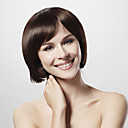 mono top 30% menschliches Haar braun bob Haar Perücke