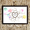 Personalized Fingerprint Painting - Hearts (Includes 6 Ink Colors, Frame Not Included)