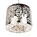 60W Artistic Stainless Steel Pendant Light with 1 light in Cylinder Design