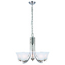 60W E27 Classic Glazen kroonluchter met 5 Verlichting