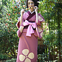 cosplay Kostüm von Samurai Champloo fuu rosa Kimono inspirierte
