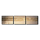 Hand-painted Oil Painting Abstract Oversized Landscape Set of 3