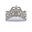 Gorgeous Cubic Zirconia And Rhinestone Tiara