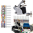 1 fonte Kit Machine de tatouage pour la doublure et l'ombrage