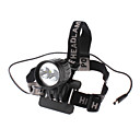 Recargable 2-modo CREE XM-L T6 LED de luz blanca + Cree Q5 LED Linterna Verde Luz