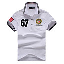 hombres moda casual camisa polo