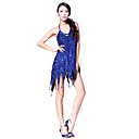 Performance Dancewear Crystal with Sequins Latin Dance Dress For Ladies More Colors