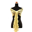 Elegant Chiffon With Pearls Party/Evening Shawl (More Colors)