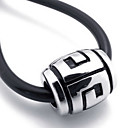 pendentif perle pour les hommes et les femmes (chaîne gratuite) (1.2 * 1.3 * 1.2cm)