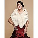 Gorgeous Faux Fur Wedding / Special Occasion Shawl With Lace / Rhinestone (More Colors)