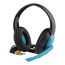 Bass Over-Ear-Kopfhörer mit Mikrofon für PC 806