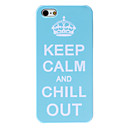Crown Pattern Hard Case for iPhone 5