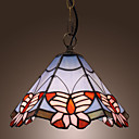 Tiffany Pendant Light with Butterfly Pattern