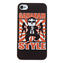Funny Gangnam Style Psy Pattern Hard Case for iPhone 4