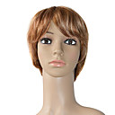 Capless 6 Inch Natural Curly 100% Indian Remy Hair Wig