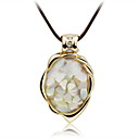 vintage leren dames ketting