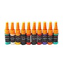 Body Inks Tattoo 10 Colors 5ml