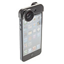 Fish Eye, Wide Angle and Macro Lens 3-in-1 Quick-Change Camera Lens for iPhone 5