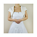 Fine Short Sleeve Faux Fur Evening/Wedding Jacket/Wrap