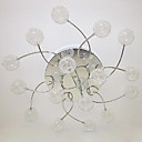 20W G4 Iron Flush Mount Light with Aluminum Shades