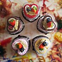 Merry Christmas Cake Towel (Set of 5)