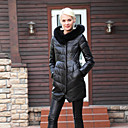 Eccellente agnello in pelle pelliccia di volpe Collare Inverno / Moda Coat