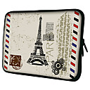 Custodia  con cerniera motivo cartolina per MacBook Air Pro/HP/DELL/Sony/Toshiba/Asus/Acer