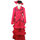 Cosplay Costume Inspired by Black Butler Madam Red Angelina Dulles