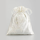 Lovely Satinwith Sequins and Imitation Pearl Wedding Bridal Purse(More Colors)