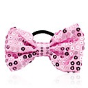 Women's Sequin Bow Hair Tie